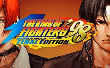 拳皇98角色与The King of Fighters 98标题宣传图