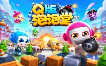Q版泡泡堂游戏封面